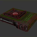 Green Portable Gas Stove With Compact Design And Control Knob For Daily Use