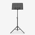 Instrument Accessories Black Music Stand With Tripod Base For Sheet Music