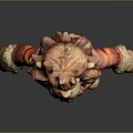 Monkey Cartoon Monkey Anime Monkey Stylized Monkey Fantasy Style Monkey Toy 3d model