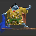 Modern Game Character Monster 3d model