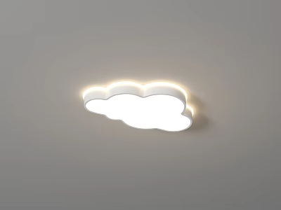 Cloud Shaped Ceiling Light For Home Lighting 3d model