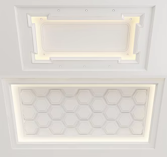 Modern Ceiling 3d model