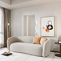 Modern Multiplayer Sofa 3d model