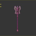 Scepter Ancient Scepter Cane Ancient Scepter Magic Scepter Metal Scepter Classical Scepter Magic Scepter 3d model