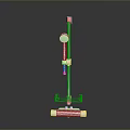 Metal Laboratory Retort Stand With Base Rod Clamp And Ring