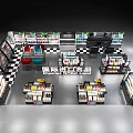 International Imported Famous Brands Specialty Store With Sale Promotion And Product Displays