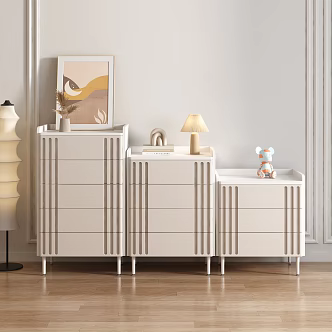 modern bucket cabinet 3d model