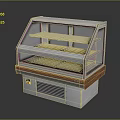 Modern Computer Enclosure Design With Wooden Base Metal Frame And Glass Panel Ventilation Grille