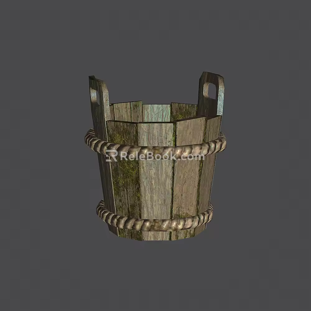 Modern bucket 3d model