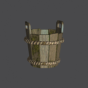 Modern bucket 3d model