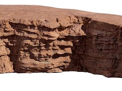 Natural Stone And Wood Craft With Textured Surfaces And Rustic Design Elements 3d model