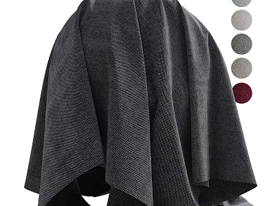 Ceiling Drapery Textured Fabric With Multiple Color Options And Modern Design 3d model