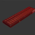 Classic Abacus With Black Frame And Orange Beads As Traditional Calculation Tool