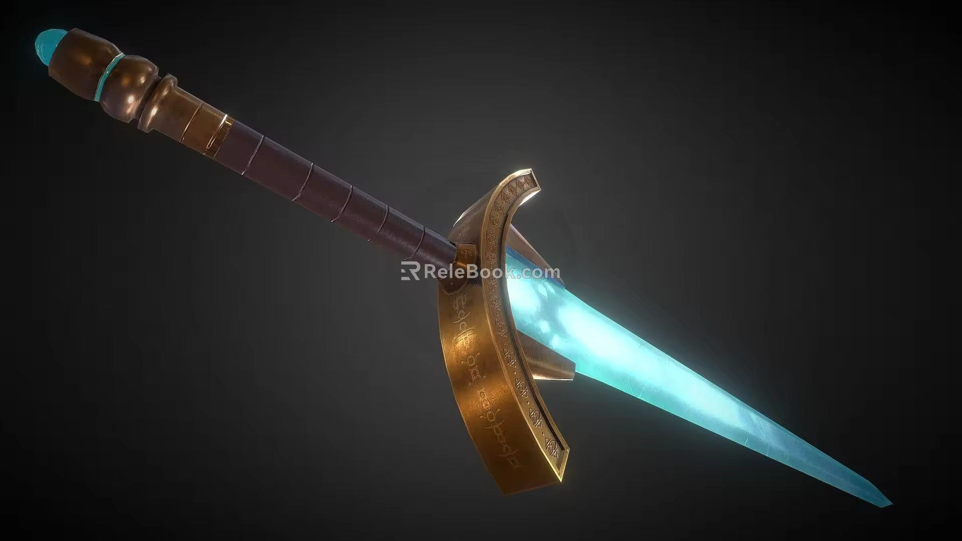 Moonstone Blade 3d model