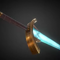 Moonstone Blade 3d model