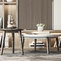 Coffee table side table 3d model