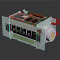 Modern Clock Clock Accurate Clock Accurate Clock Bomb Time Bomb 3d model
