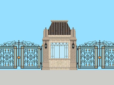 European Gate Community Gate model