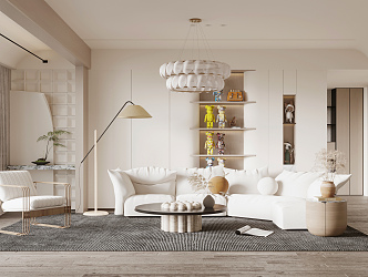 The Silent Living Room 3d model