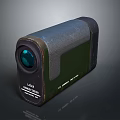 Green And Gray Laser Range Finder With Portable Design And Optical Lens