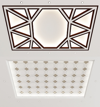 Modern Ceiling 3d model