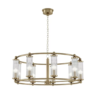 Modern minimalist chandelier 3d model
