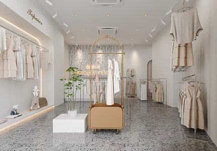 Clothing Store 3d model