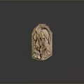 Game Movie Character Mythical Dragon Detailed Sculpture With Scales And Sitting Pose