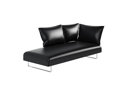 Modern chaise sofa 3d model