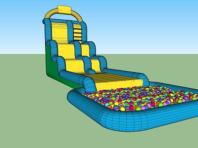 inflatable water slide model