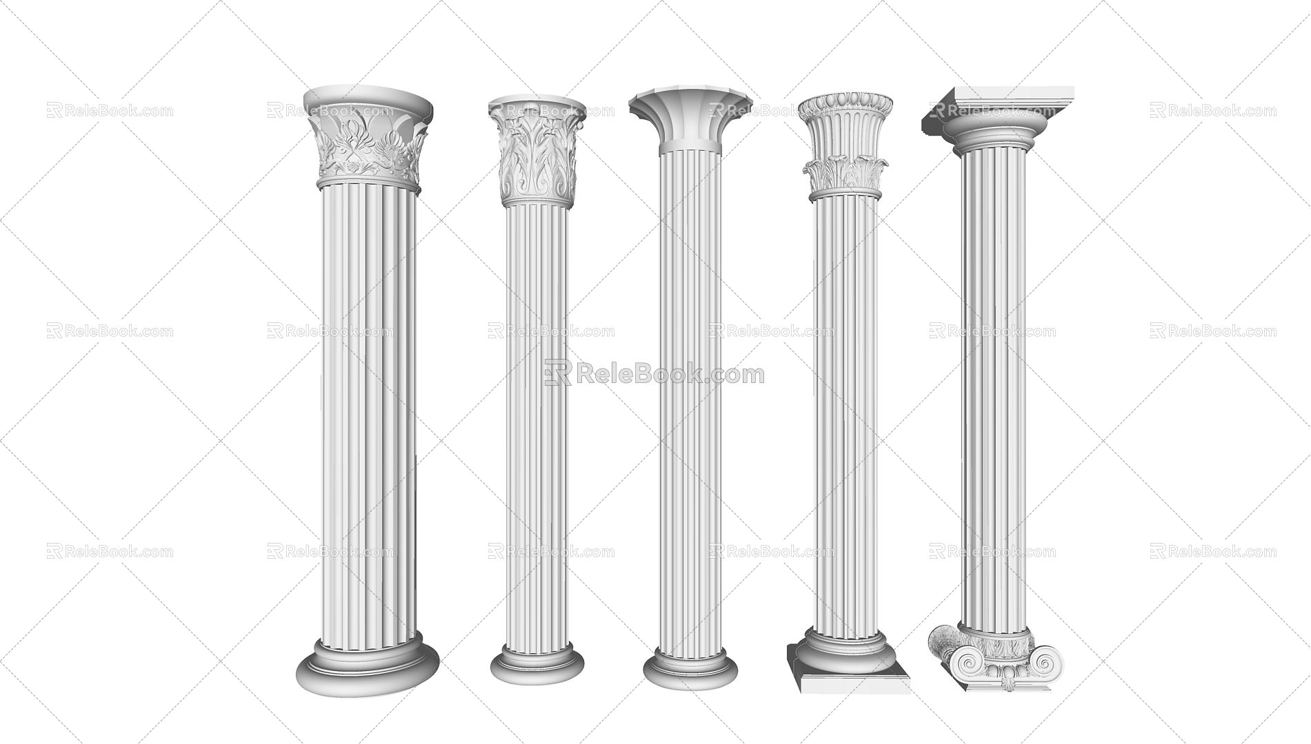 European Roman Column model