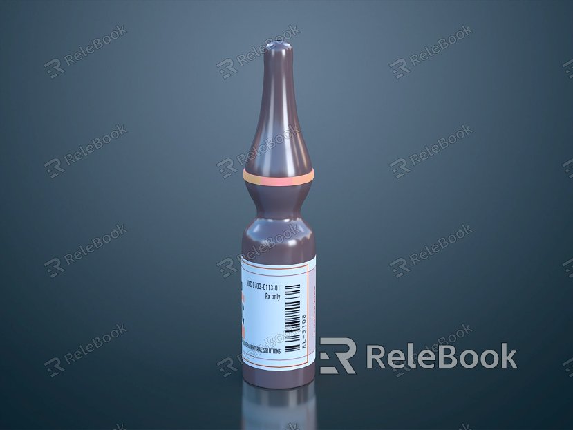 Modern medicine needle injection model