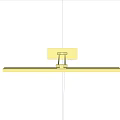 Modern Gold Adjustable Wall Lamp With Sleek Design And Flexible Arm