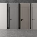 Hinged Doors in Various Colors and Styles for Modern Home Interior Design