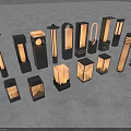 Modern Outdoor Lights In Various Contemporary Designs With Warm Illumination And Stylish Shapes