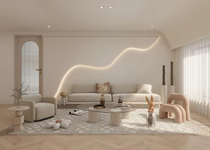 The Silent Living Room 3d model