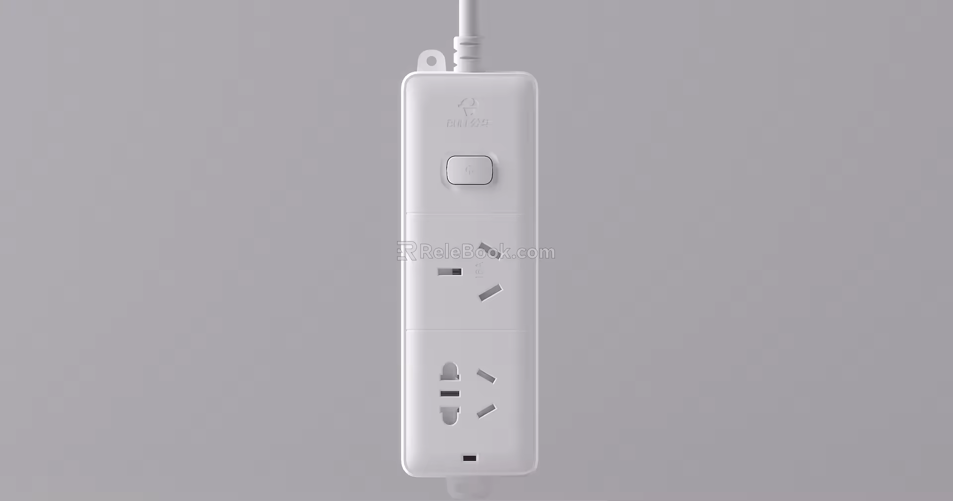 Modern Socket Bull Socket 3d model