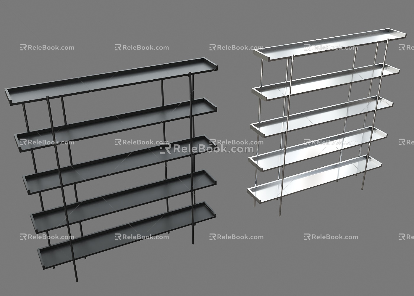 Shelf Storage Rack Storage Rack Wooden Shelf High Shelf Warehouse Shelf Storage Rack Storage Rack Storage Rack Storage Rack Wooden Goods 3d model