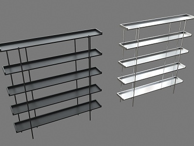 Shelf Storage Rack Storage Rack Wooden Shelf High Shelf Warehouse Shelf Storage Rack Storage Rack Storage Rack Storage Rack Wooden Goods 3d model