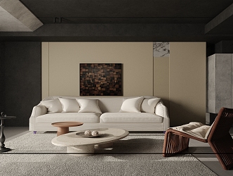 The Silent Living Room 3d model