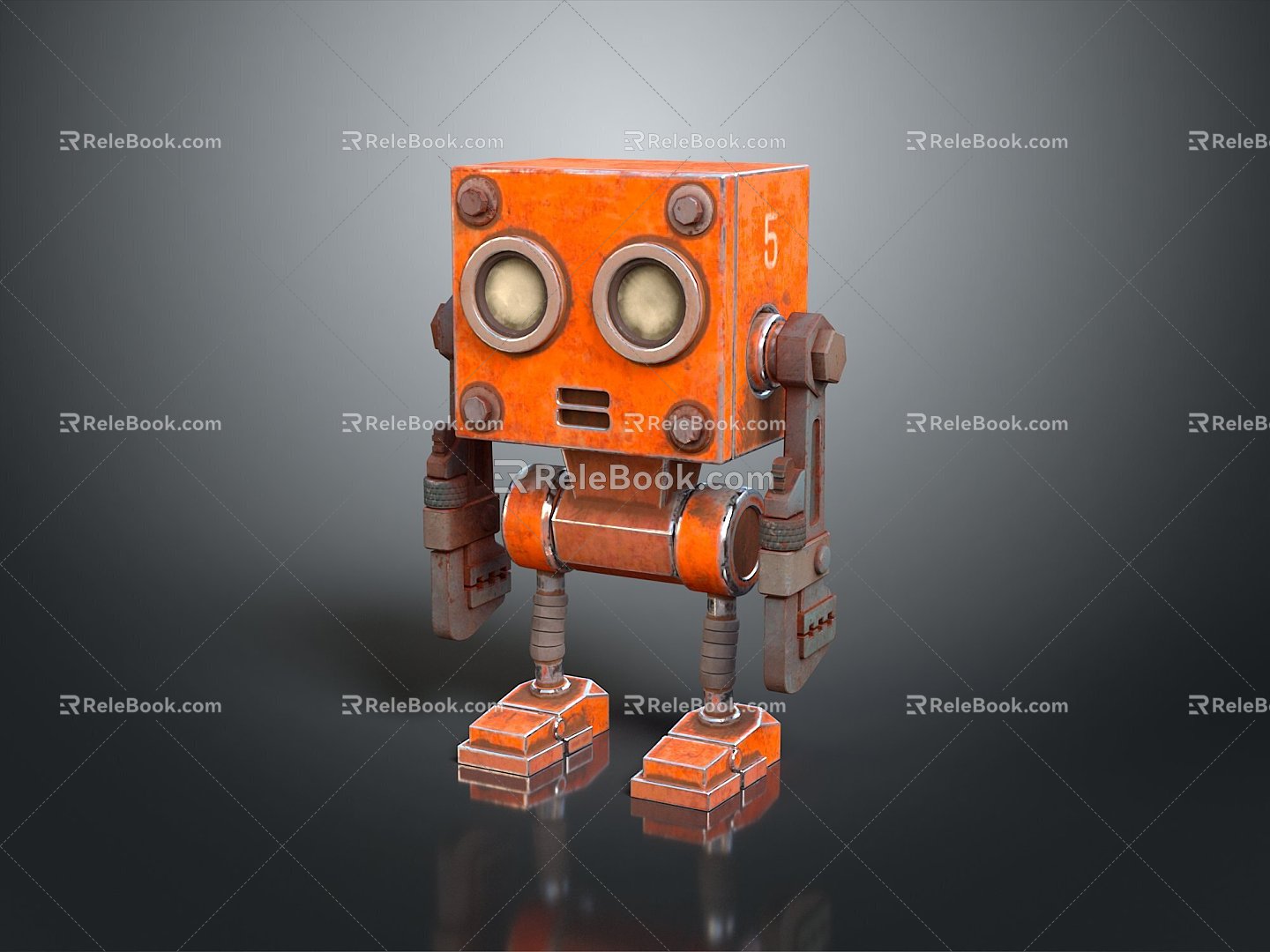 Robot Robot Assistant Small Robot Robot Butler Robot Butler Figure Game Figure model