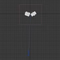 E-commerce Activity Elements Black Friday Store Activity E-commerce Scene Shopping Poster Short-sleeved Rocket Car Q Edition Small Objects Digital Products 3d model