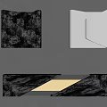 Wall lamp combination 3d model