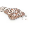 Natural Wood And Stone Materials For Home Decor And Craft Projects