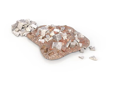 Natural Wood And Stone Materials For Home Decor And Craft Projects 3d model