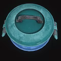 Bucket Bucket Trash Bin Plastic Bucket Broken Bucket Old Bucket Abandoned Bucket Storage Bucket Container Low Face Number Low Mold Simple Mold Game Movie Realistic 3d model