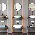 Washbasin combination 3d model