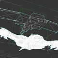 Game Movie Character Bat Like Wings With Green Glowing Eyes And Mythical Design
