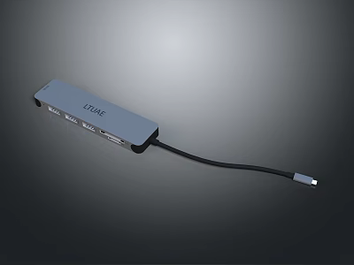 LEAGUE USB C Dock With Multiple High Speed Ports For Laptop Connectivity 3d model