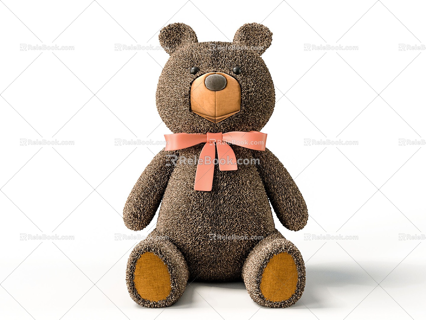 Modern Toy Plush Toy Bear 3d model